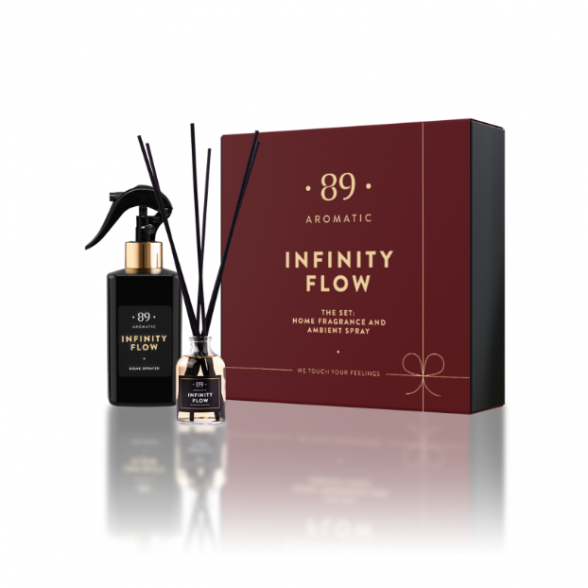 INFINITY FLOW Home fragrance sticks and home fragrance spray (Christmas collection)