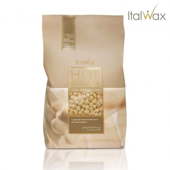 ItalWax White Chocolate depilatory wax in granules, 1kg