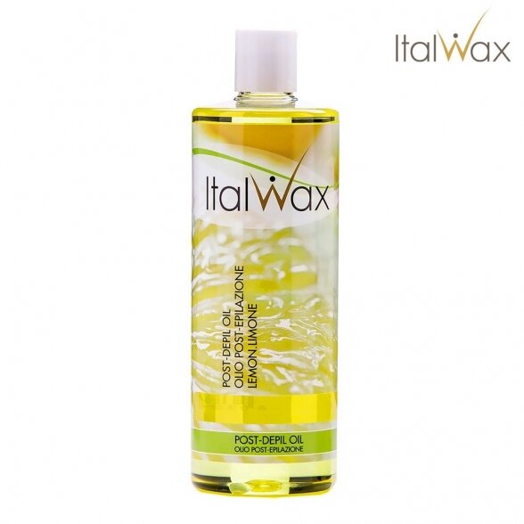 ItalWax aliejus po depiliacijos Lemon, 500ml