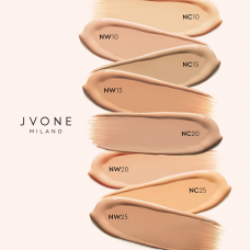 JVONE MILANO extra concealing-matte foundation FULL COVERAGE Matt And Wear