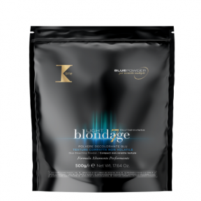 K time Light Blondage BLUE порошок для обесцвечивания волос, осветляет до 7 тонов, 500гр