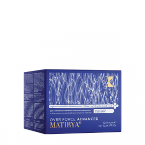 K time MATIRYA OVER FORCE ADVANCED ampoules for hair loss prevention 12x8ml