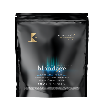 K time Light Blondage BLUE hair bleaching powder, lightens up to 7 tones, 500gr