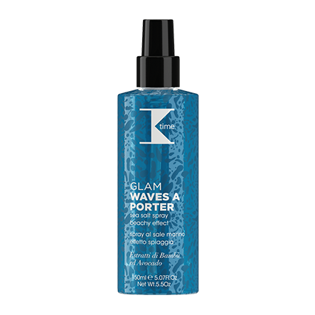 K time WAVES À PORTER plaukų purškiklis tobuloms garbanoms su Jūros druska, 150ml