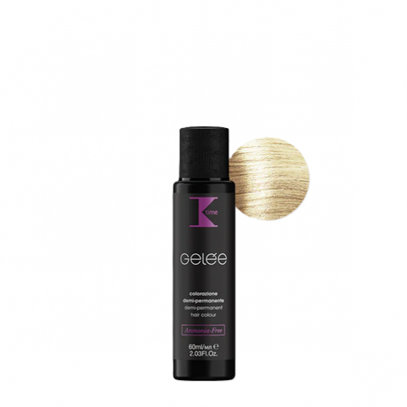 K-time GELEE plaukų toneris nr. 10.32 Golden Beige Very Light Plat.Blonde, 60ml