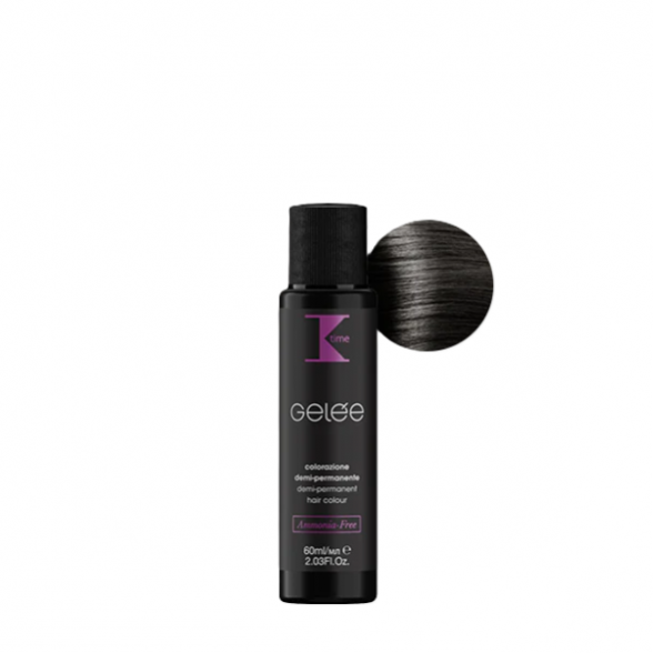 K-time GELEE plaukų toneris nr.3, DARK BROWN, 60ml