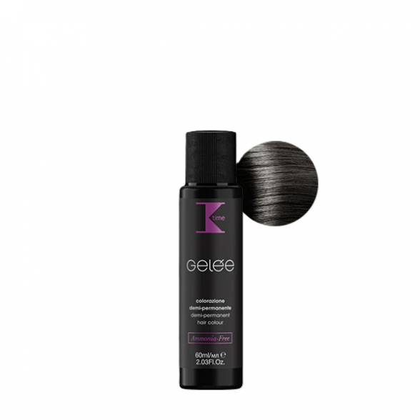 K-time GELEE hair toner no. 4, CHESTNUT, 60ml