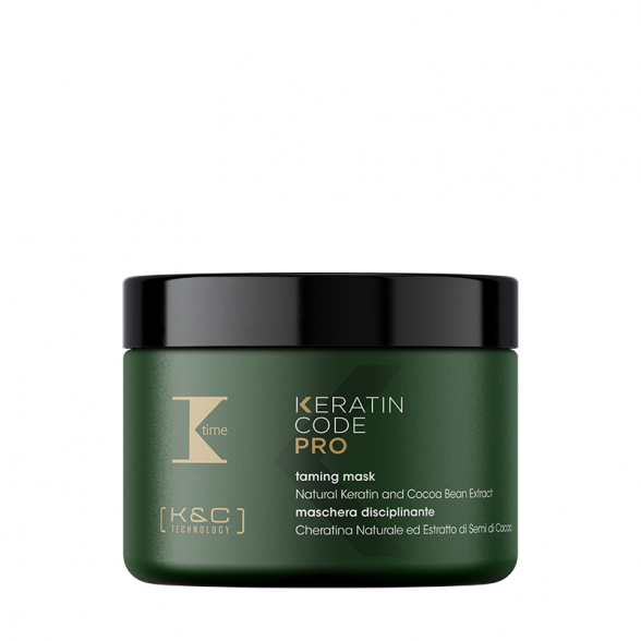 K time Keratin Code Pro дисциплинирующая маска для волос с кератином, 500мл