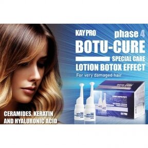 KAY PRO BOTO CURE serum in ampoules, for severely damaged hair, 12 pcs