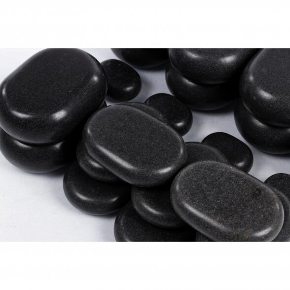 Hot stone therapy - a professional set of 22 stones 3