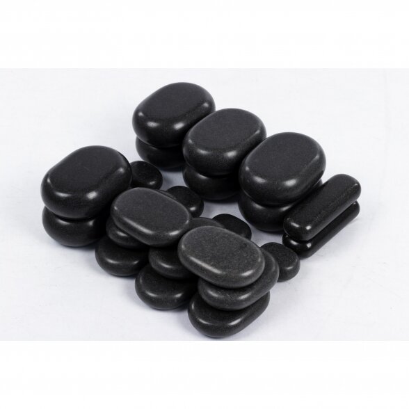 Hot stone therapy - a professional set of 22 stones 2