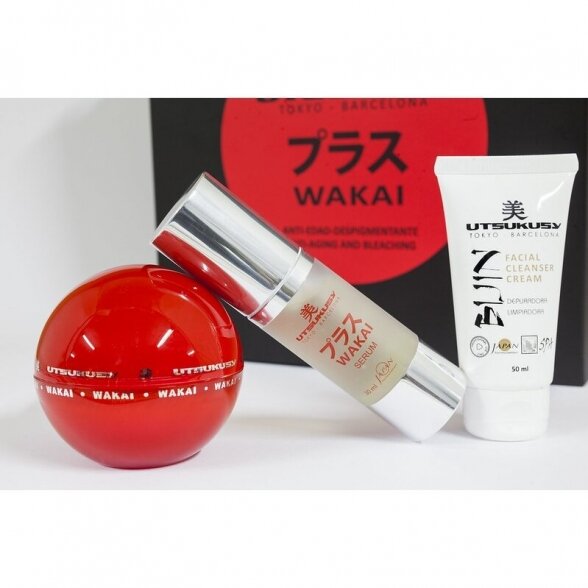 UTSUKUSY daily use facial care kit WAKAI DAILY CARE KIT 4