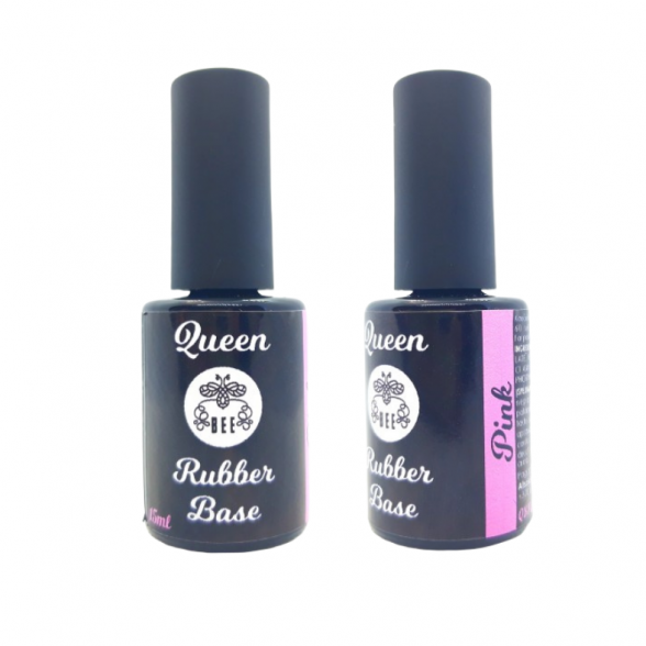 Rubber masking base for nails BEE PROFESSIONAL, PINK 15ml