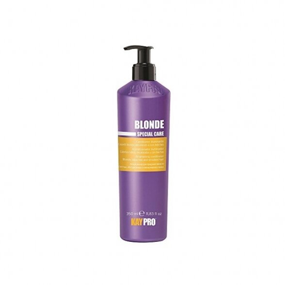 KAY PRO Blonde lightening conditioner with sapphire for bleached, strand-dyed hair, 350ml