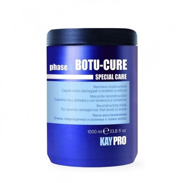 KAY PRO BOTU CURE mask for severely damaged hair prone to breakage, 1000 ml.