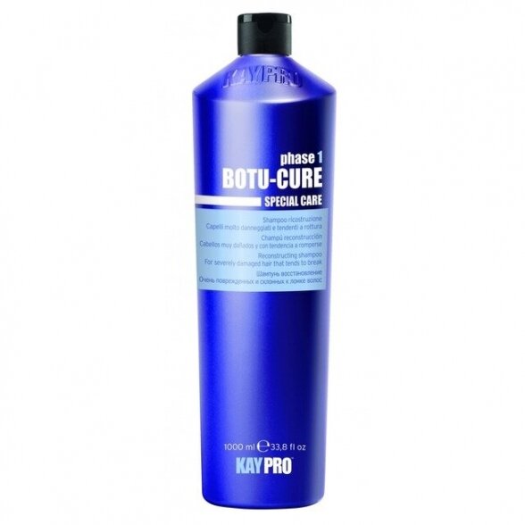 KAY PRO BOTU CURE shampoo for severely damaged hair prone to breakage, 1000 ml