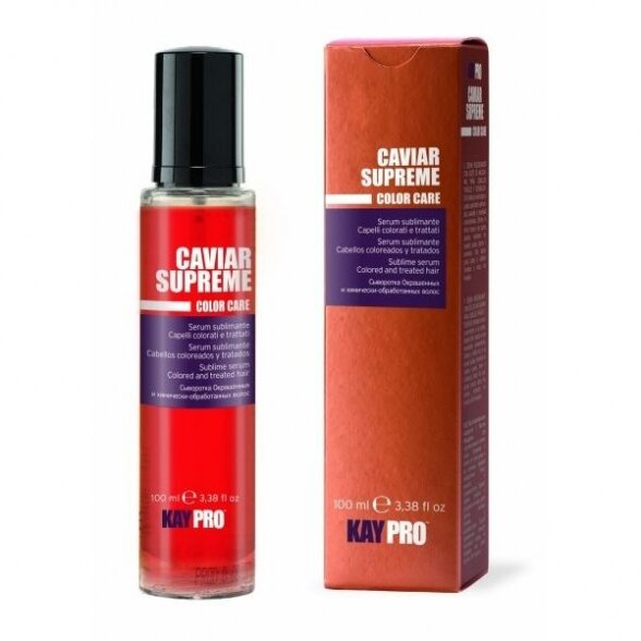 KAY PRO CAVIAR SUPREME serum with caviar for dyed and damaged hair 100 ml