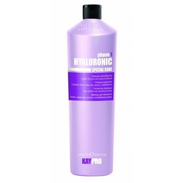 KAY PRO HYALURONIC thickening - moisturizing shampoo with Hyaluronic acid, 350 ml