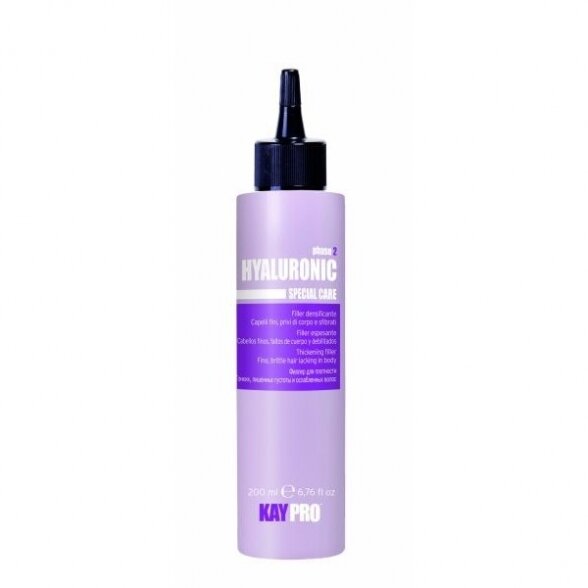 KAY PRO HIALURONIC serumas ploniems, trapiems, lūžinėjantiems plaukams, 200 ml