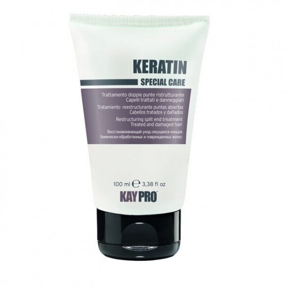 KAY PRO KERATIN kremas plaukų galiukams, 100 ml