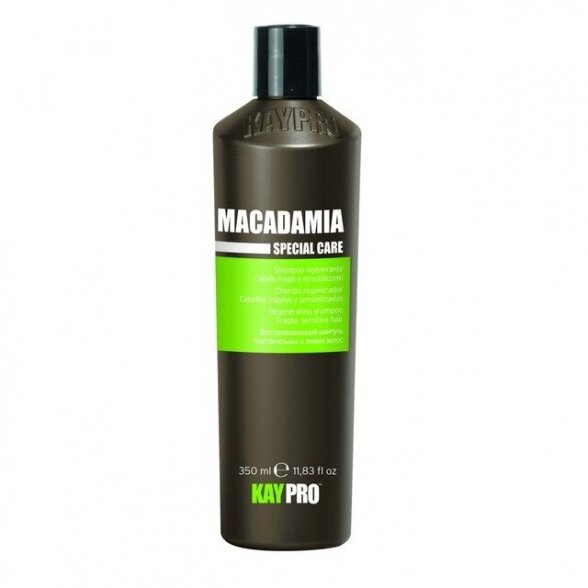 KAY PRO MACADAMIA moisturizing and regenerating shampoo with Macadamia oil, 350 ml