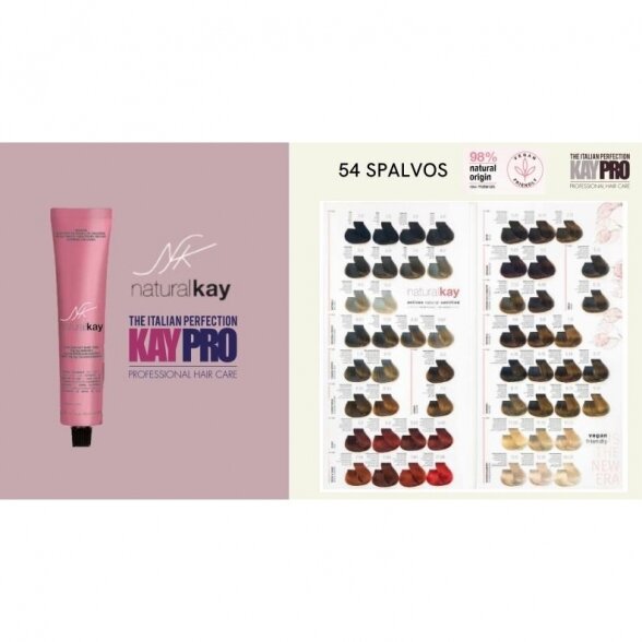 KAY PRO Natural Kay Nuance plaukų dažai 9.13 SAND VERY LIGHT BLONDE, 100ml 4