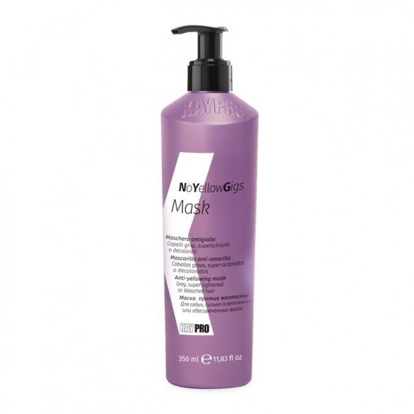 KAY PRO NO YELLOW GIGS hair mask that inhibits yellow tint, 350ml