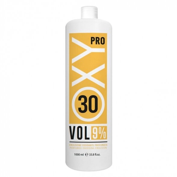 KAY PRO OXIPRO HYDROGEN PEROXIDE 30VOL. oksidantas 9%, 1000 ml