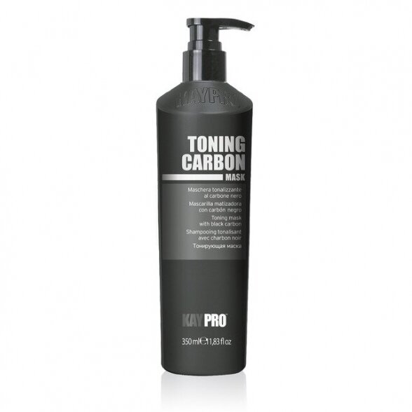 Kay Pro lightening, toning hair mask with Charcoal, 350ml