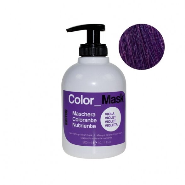 Kay Pro VIOLA dažanti plaukų kaukė, violetinė sp., 300ml