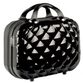 Дорожная сумка для визажиста-парикмахера GLAMOUR 6002-2, черная сп.