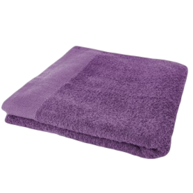 Loop towel 50 x 90 cm, purple color