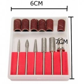 Kiepe Professional set of tips for manicure machine