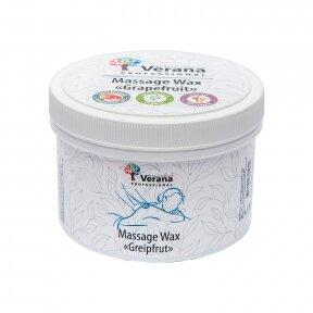 Solid massage oil (wax) Verana - Grapefruit, 450g