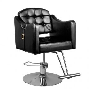 Barber chair 0-90, black sp.