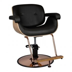 Barber chair GABBIANO VENICE, black sp.