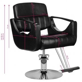 Hairdressing chair HS52, black sp.