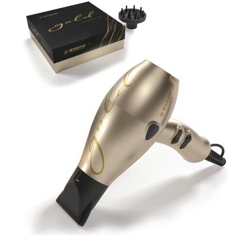 Kiepe Professional hair dryer, 2400W, GOLD 1