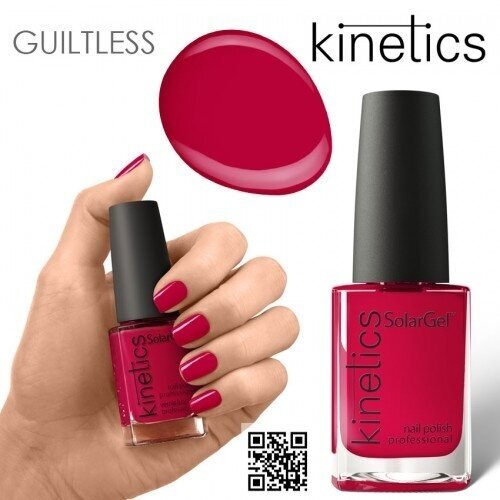 Nagų lakas Kinetics SolarGel #465 Bloody Red, 15ml