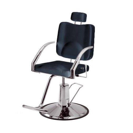 Hairdressing/makeup chair Weelko Platy, black (makeup)