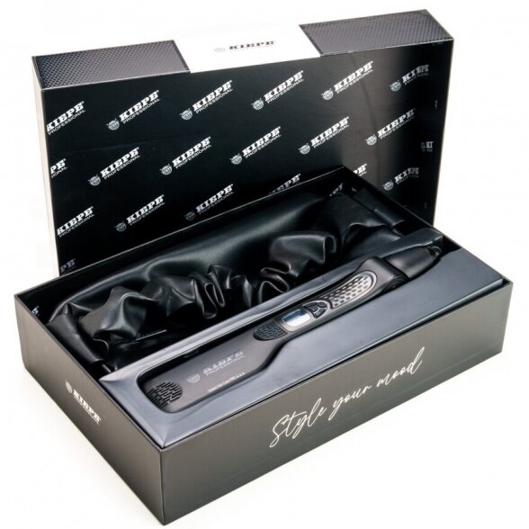 Kiepe professional hair straightener with STEAM FUNCTION MOOD STEAM 2