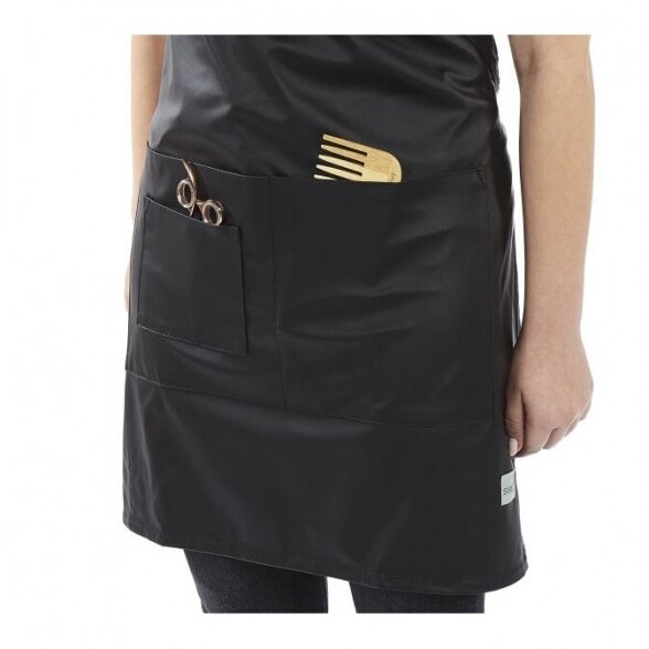 Barber apron SIBEL CARINE, black 1