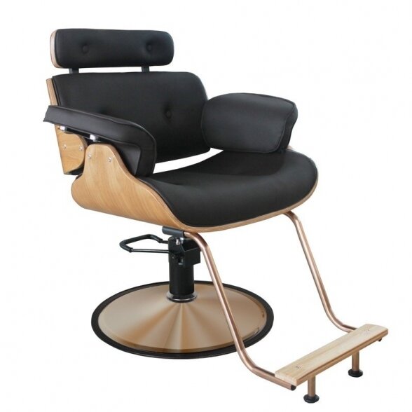 Barber chair GABBIANO FLORENTIJA, black sp.