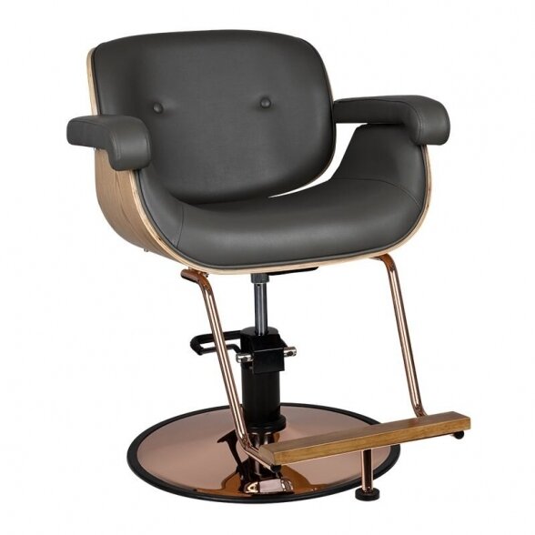 Barber chair GABBIANO VENICE, gray sp.