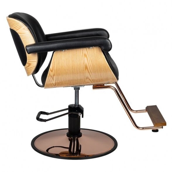 Barber chair GABBIANO VENICE, black sp. 3