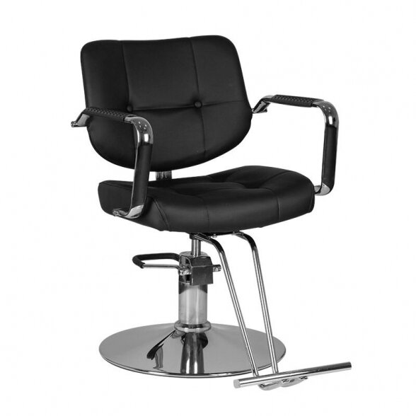 Barber chair GABBIANO VIGO, black sp.