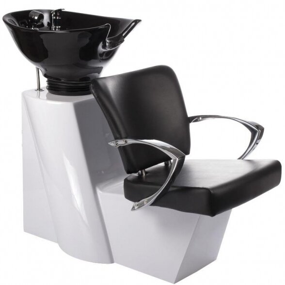 Hairdressing sink LIVIO, black sp.