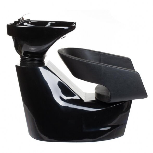 Barber wash basin Paolo BH-8031, black sp. 3