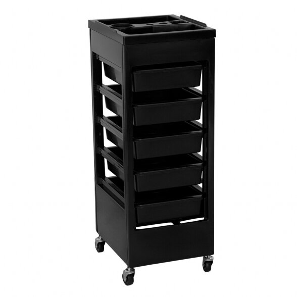 Hairdressing trolley Weelko MUDI (Spain) HOAR, black sp.