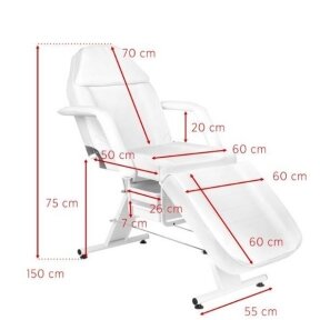 Kosmetologinis krėslas BASIC 202